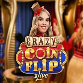 Crazy Coin Flip logo – Live Casino by Evolution at WinLion Casino