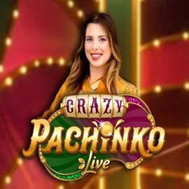 Live Casino logo of Crazy Pachinko from Evolution at WinLion Casino