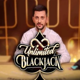 Unlimited Blackjack game by Ezugi – logo hosted on WinLion Casino